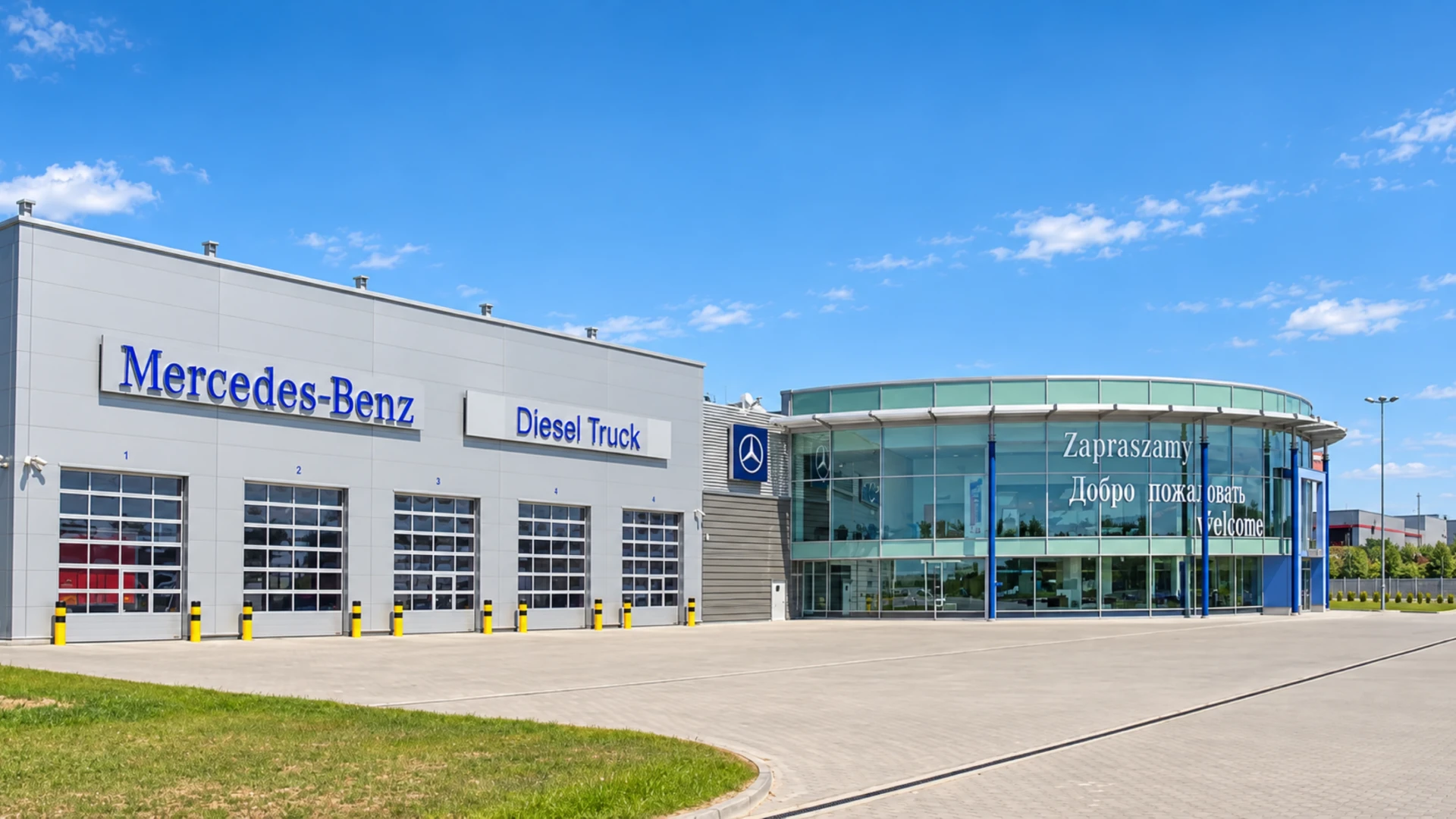Salon i Stacja Serwisowa Diesel Truck – Mercedes Benz (Stryków)